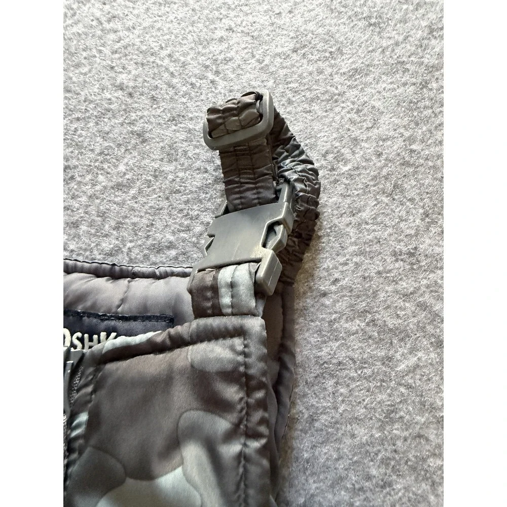 OshKosh B'Gosh Boy Ski Jacket and Snowbib Snowsuit Outfit Camo Size 4T